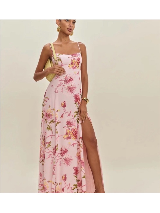 Reformation Dresses & Skirts - Reformation Bea Pink Floral Maxi Dress
